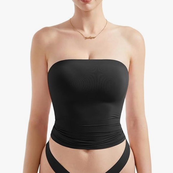 Black Strapless Top - Picture 1 of 1